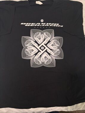 Breaking Benjamin concert t shirt